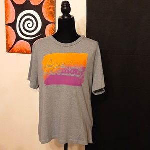 Opening Ceremony grey graphic tee